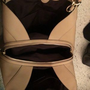 Coach New York tote purse tan